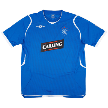 2008-09 Rangers Home Shirt - 6/10 - (XL)
