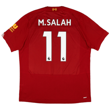 2019-20 Liverpool Home Shirt M.Salah #11VS