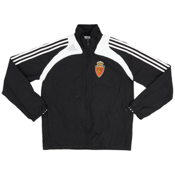 2008-09 Real Zaragoza adidas Track Jacket - 7/10 - (L.Boys)