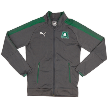2017-18 Plymouth Puma Track Jacket - 9/10 - (L.Boys)