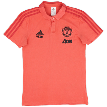 2018-19 Manchester United adidas Polo Shirt - 9/10 - (S)