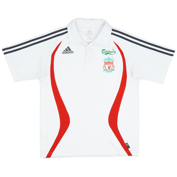 2006-07 Liverpool adidas Polo Shirt - 9/10 - (L)