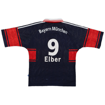 1997-99 Bayern Munich Home Shirt Elber #9 - 6/10 - (S)