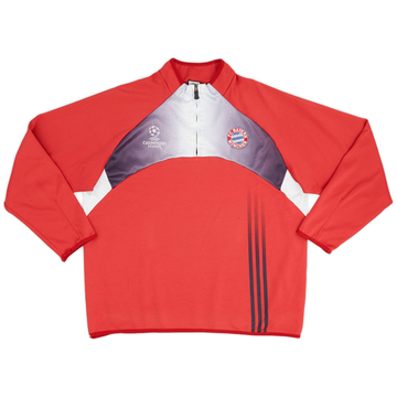 2003-04 Bayern Munich adidas CL 1/4 Zip Drill Top - 6/10 - (L)