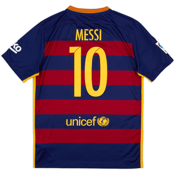 2016-17 Barcelona Home Shirt Messi #10 - 7/10 - (M)