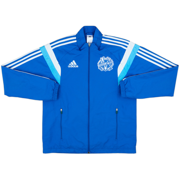 2014-15 Olympique Marseille adidas Track Jacket - 7/10 - (S)