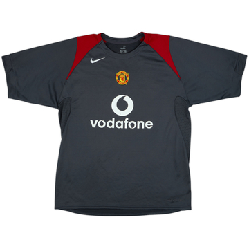 2005-06 Manchester United Nike Training Shirt - 7/10 - (L)