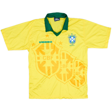 1994 Brazil Home Shirt - 9/10 - (L)