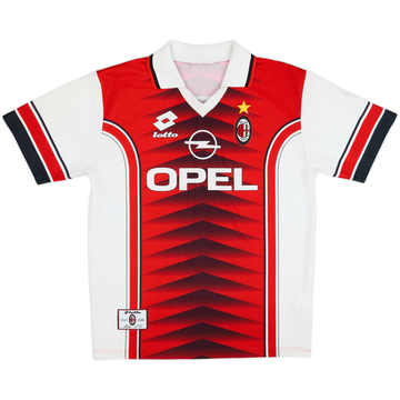 1996-97 AC Milan Lotto Training Shirt - 8/10 - (L)