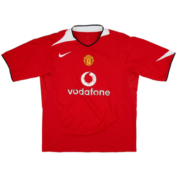 2004-06 Manchester United Home Shirt - 5/10 - (L)