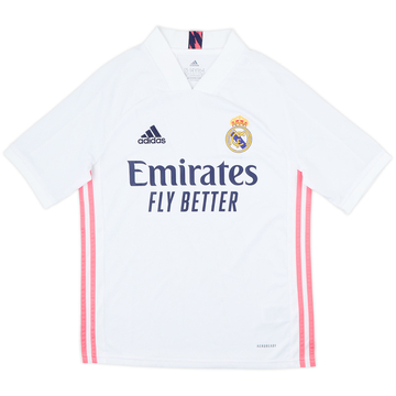 2020-21 Real Madrid Home Shirt - 9/10 - (L.Boys)