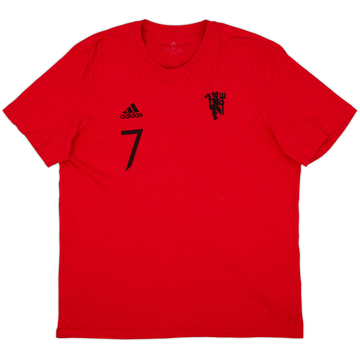 2021-22 Manchester United adidas Cotton Tee Ronaldo #7 - 8/10 - (L)