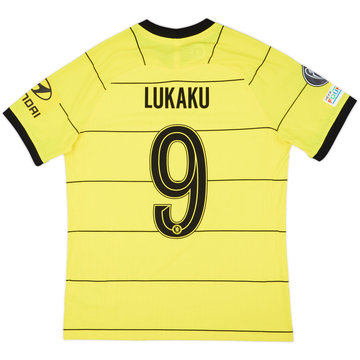 2021-22 Chelsea Authentic Away Shirt Lukaku #9 - 9/10 - (M)