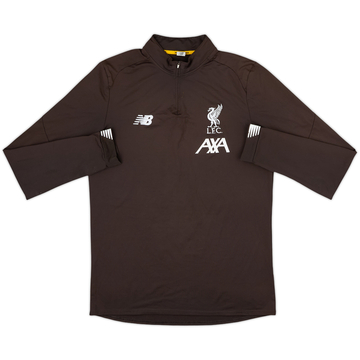 2019-20 Liverpool New Balance 1/4 Zip Drill Top - 7/10 - (L)