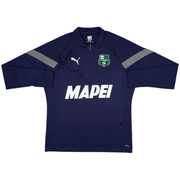 2022-23 Sassuolo Puma Player Issue 1/4 Zip Drill Top #16 - 8/10 - (L)