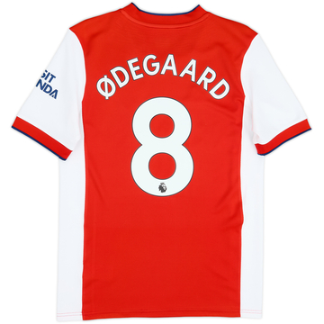 2021-22 Arsenal Home Shirt Odegaard #8 - 9/10 - (XL.Boys)