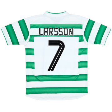 2003-04 Celtic Home Shirt Larsson #7 - 6/10 - (S)