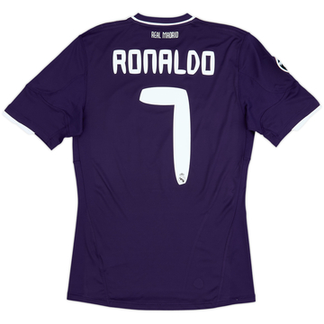 2010-11 Real Madrid CL Third Shirt Ronaldo #7 - 8/10 - (S)