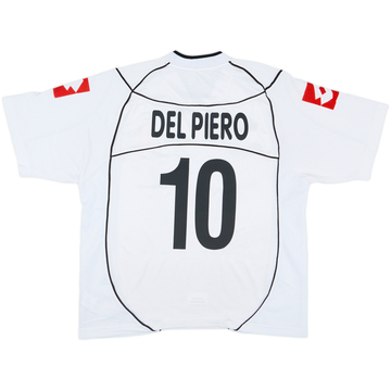 2002-03 Juventus Away Shirt Del Piero #10 - 6/10 - (XXL)