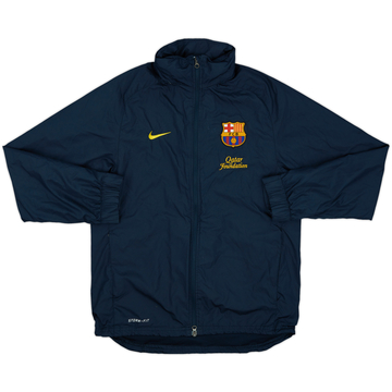 2012-13 Barcelona Nike Hooded Rain Jacket - 7/10 - (XS)