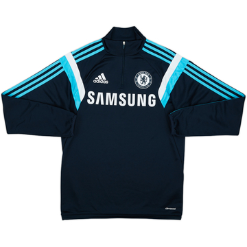 2014-15 Chelsea adidas 1/4 Zip Drill Top - 8/10 - (S)
