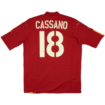 2004-05 Roma Home Shirt Cassano #18 (XXL)