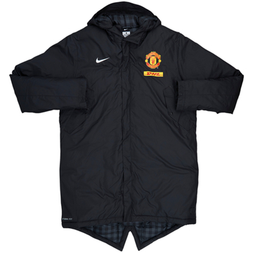2012-13 Manchester United Nike Padded Bench Coat - 9/10 - (L)