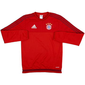 2015-16 Bayern Munich adidas Sweat Top - 9/10 - (XS)