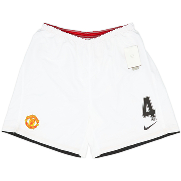 2007-09 Manchester United Home Shorts #4 (Hargreaves) (L)