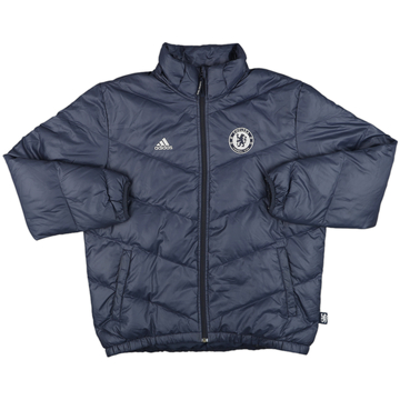 2009-10 Chelsea adidas Padded Bench Coat - 8/10 - (M)