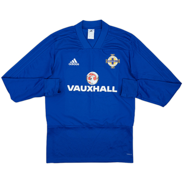 2017-18 Northern Ireland adidas Training Top - 8/10 - (S)