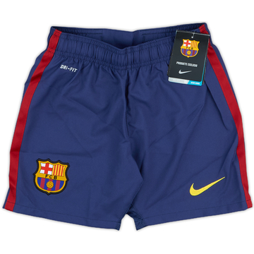 2012-13 Barcelona Home Shorts (6-8 Years)