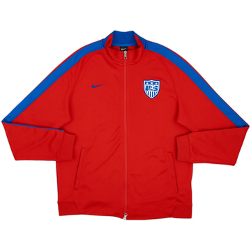 2014-15 USA Nike Track Jacket - 8/10 - (L)