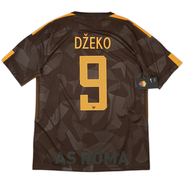 2017-18 Roma Third Shirt Dzeko #9 (L)