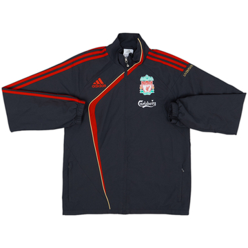 2009-10 Liverpool adidas Track Jacket - 8/10 - (S)
