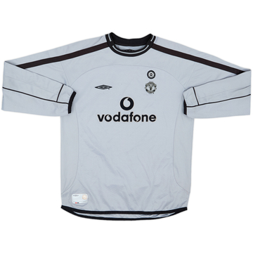 2001-02 Manchester United GK Away Shirt - 5/10 - (L.Boys)