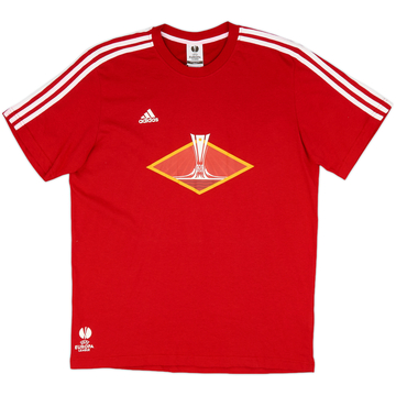 2015 Europa League adidas Cotton Tee - 8/10 - (L)