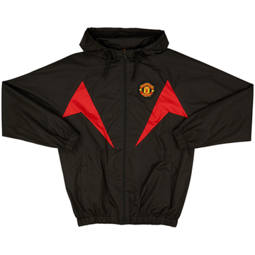 2020-21 Manchester United Hooded Rain Jacket - 8/10 - (M)