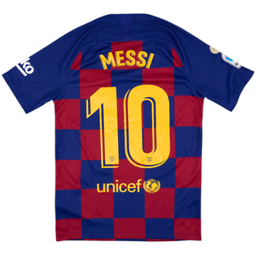 2019-20 Barcelona Home Shirt Messi #10 - 10/10 - (S)