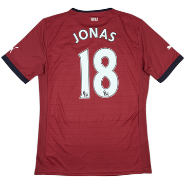 2012-13 Newcastle Away Shirt Jonas #18 - 10/10 - (L)