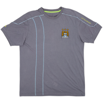 2007-08 Manchester City Le Coq Sportif Cotton Tee - 6/10 - (L)