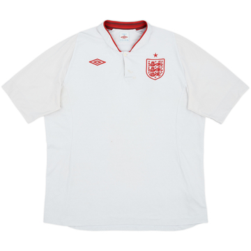 2012-13 England Home Shirt - 5/10 - (XXL)