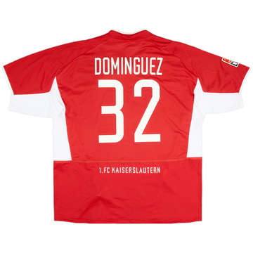 2002-03 Kaiserslautern Home Shirt Dominguez #32 - 9/10 - (XXL)