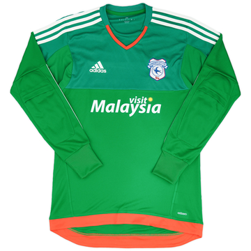 2015-16 Cardiff GK Shirt - 9/10 - (S)