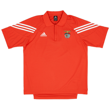 2003-04 Benfica adidas 1/4 Zip Training Shirt - 8/10 - (L)