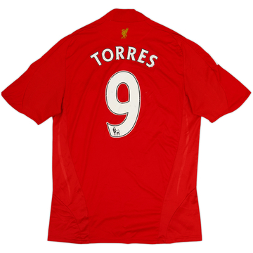 2008-10 Liverpool Home Shirt Torres #9 - 6/10 - (M)