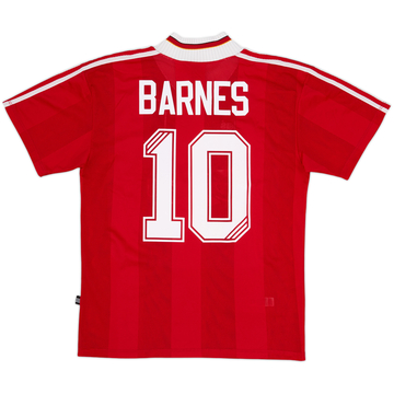 1995-96 Liverpool Home Shirt Barnes #10 - 9/10 - (M)