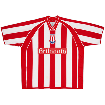 2001-03 Stoke City Home Shirt - 7/10 - (XL)