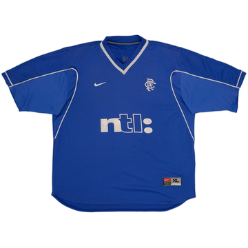 1999-01 Rangers Home Shirt - 4/10 - (XL)