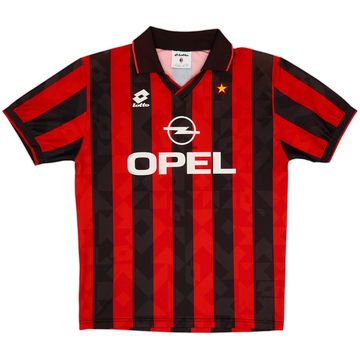 1994-95 AC Milan Home Shirt - 9/10 - (L)